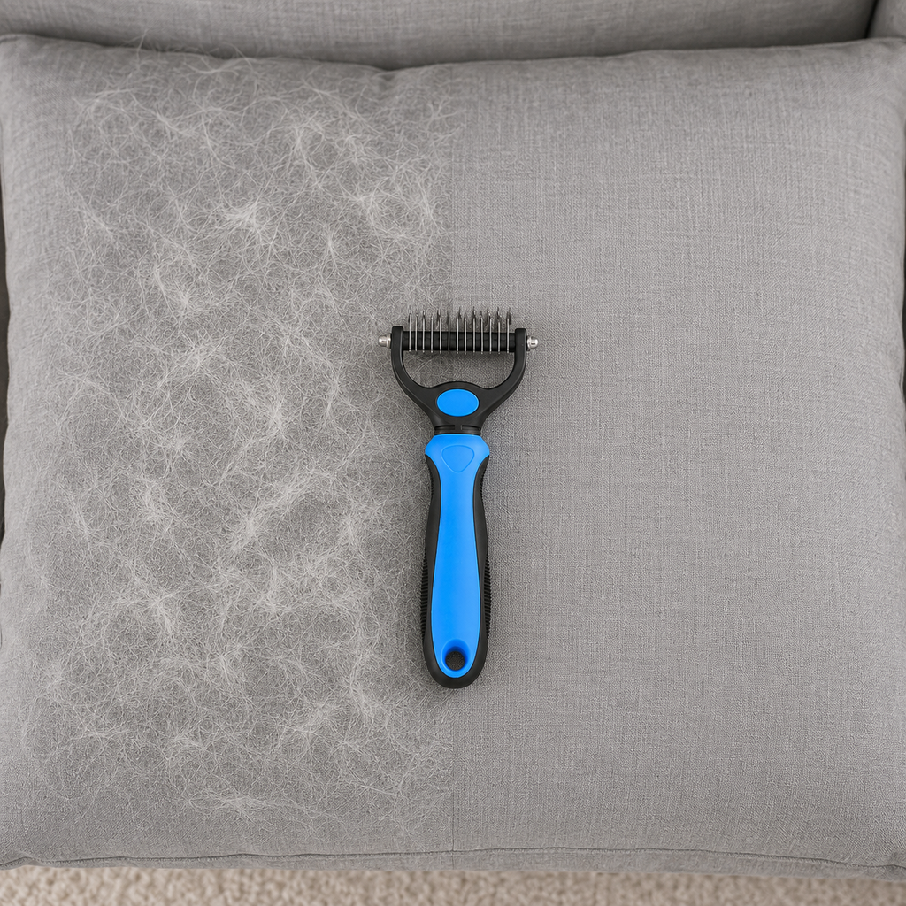 ProShed Undercoat Deshedding Comb for Dogs & Long-Haired Cats