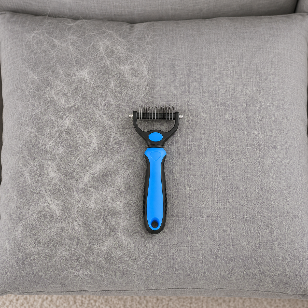 ProShed Undercoat Deshedding Comb for Dogs & Long-Haired Cats