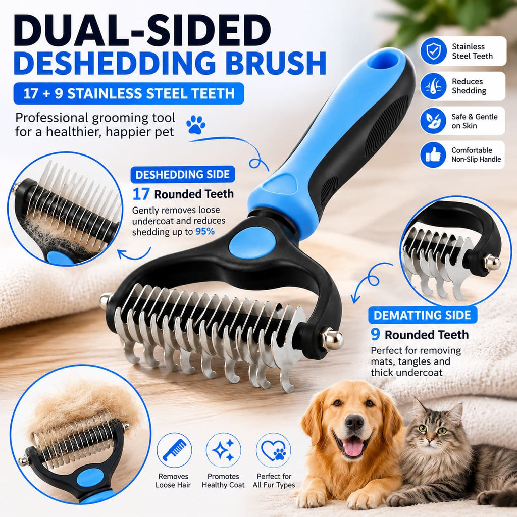ProShed Deshedding Comb — Dogs & Cats